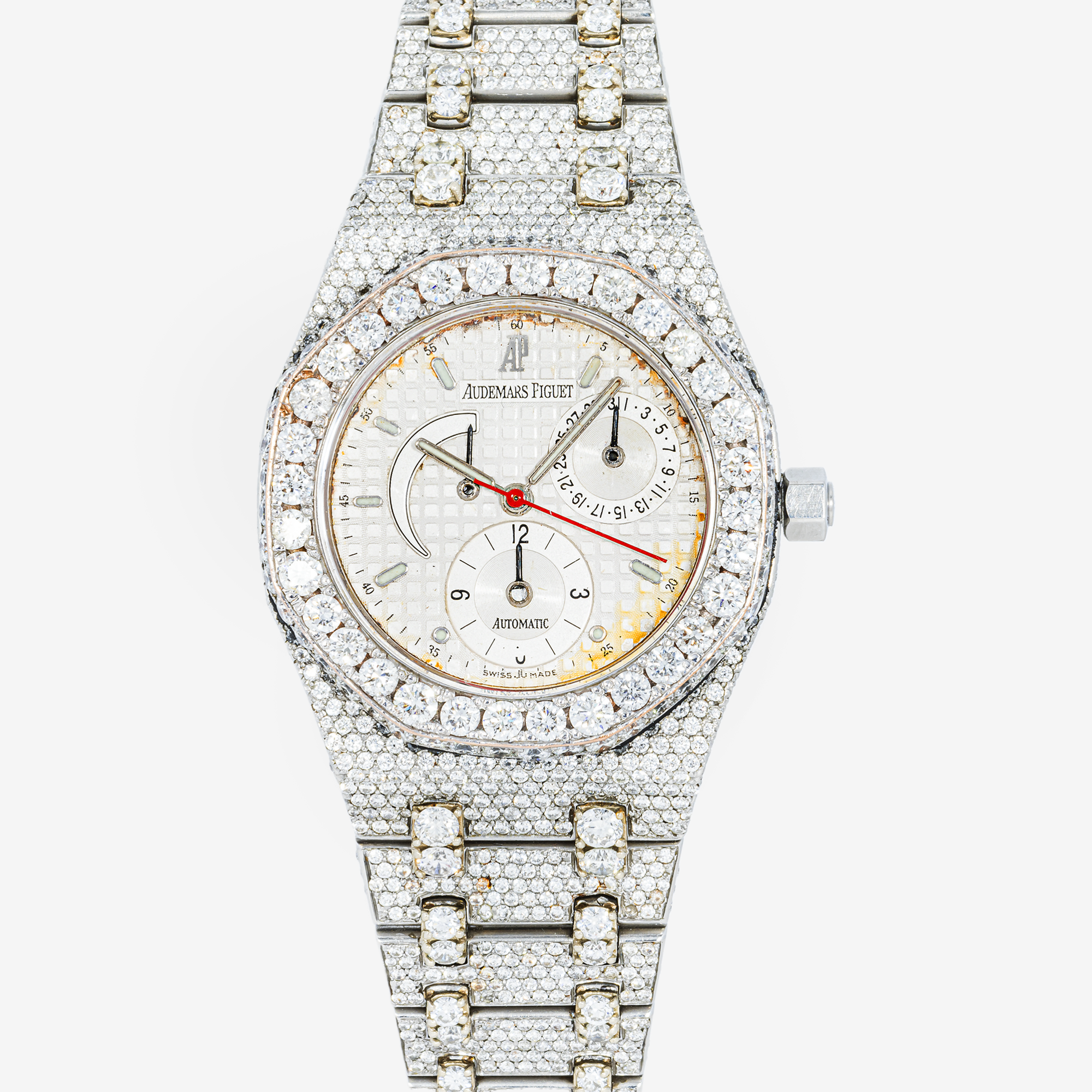 AUDEMARS PIGUET ROYAL OAK SELFWINDING 26320ST 41MM WITH 19.75 CT DIAMONDS