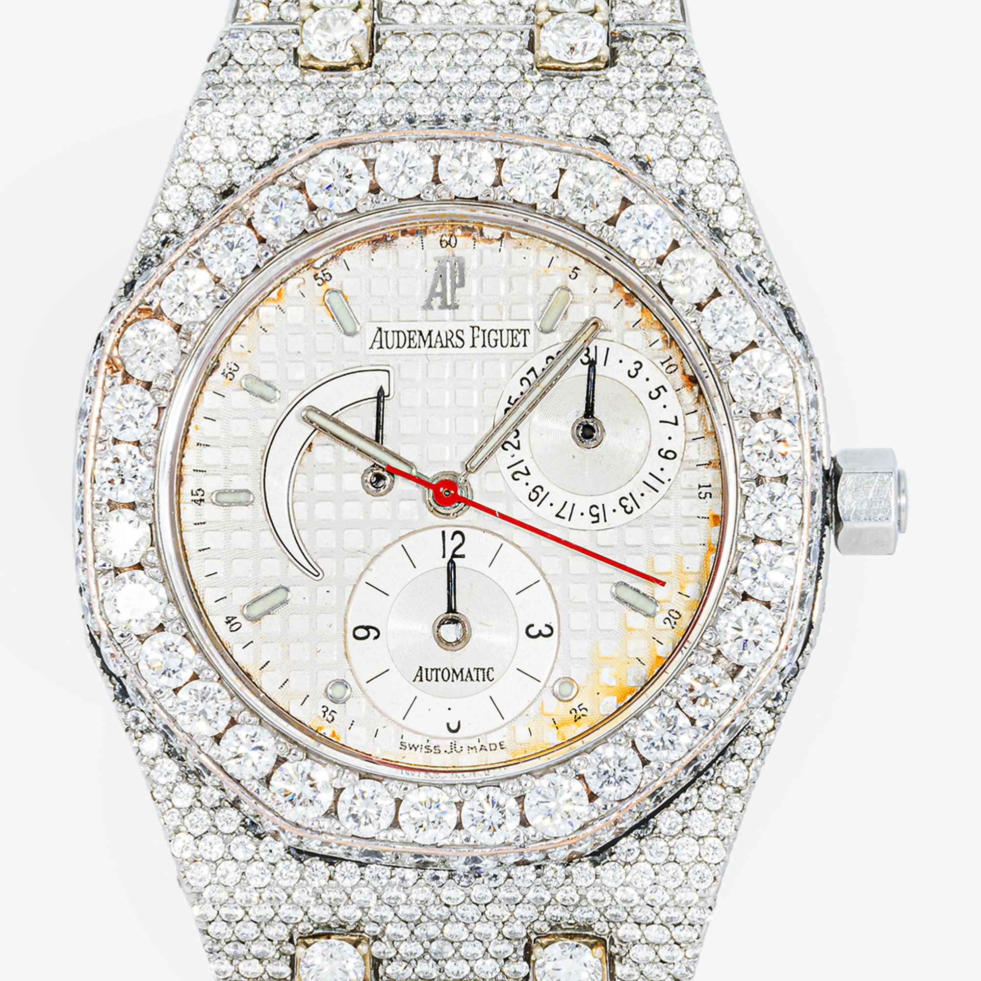 AUDEMARS PIGUET ROYAL OAK SELFWINDING 26320ST 41MM WITH 19.75 CT DIAMONDS